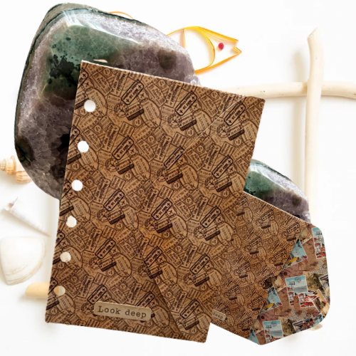 A7 Challenge-Brieftasche "Look Deep" –Unikat-