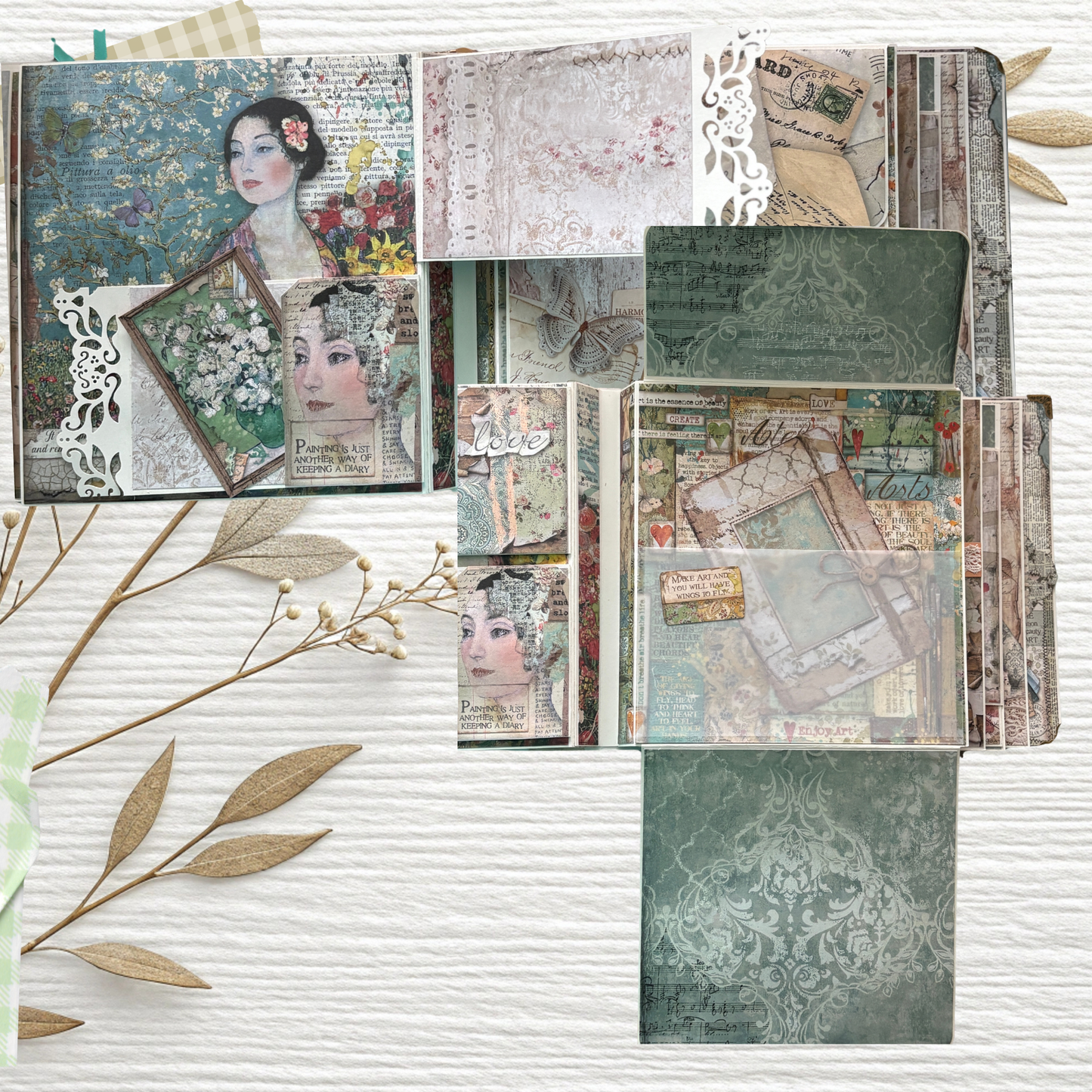 🌼 Album „Vintage Muse“ - ein handgefertigtes Unikat 🌼