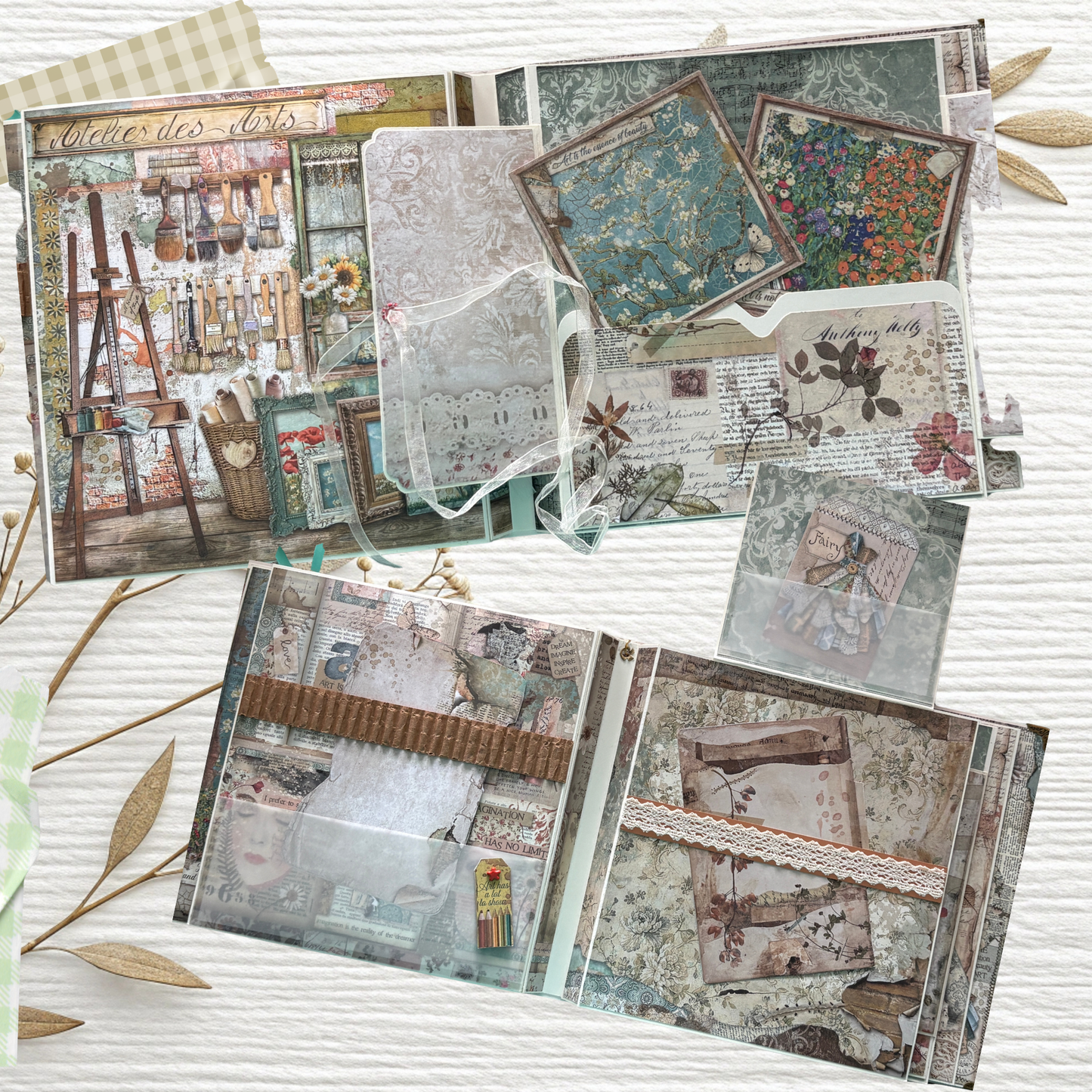 🌼 Album „Vintage Muse“ - ein handgefertigtes Unikat 🌼