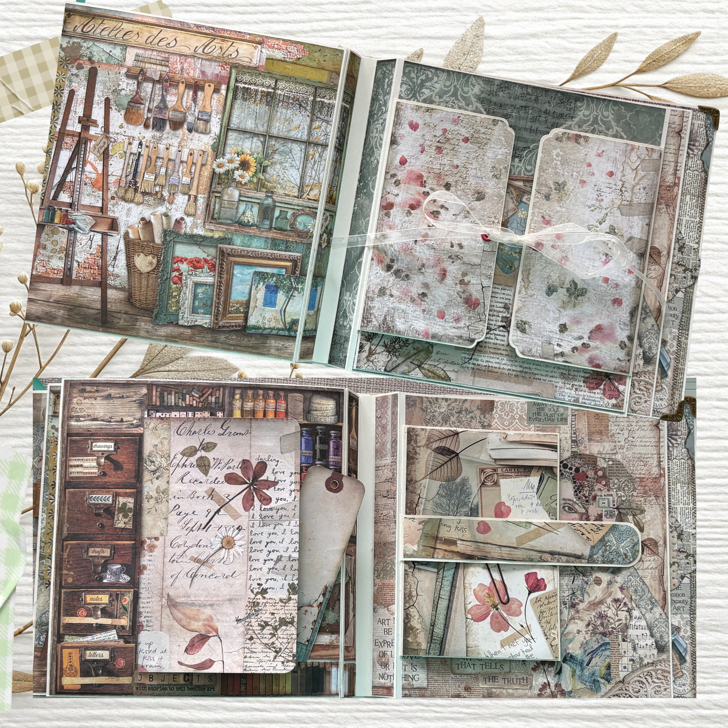 🌼 Album „Vintage Muse“ - ein handgefertigtes Unikat 🌼