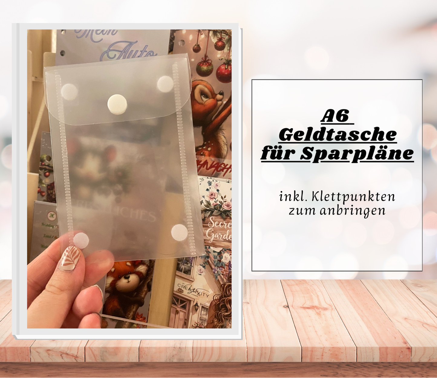 Geldumschlag für Sparpläne - A6