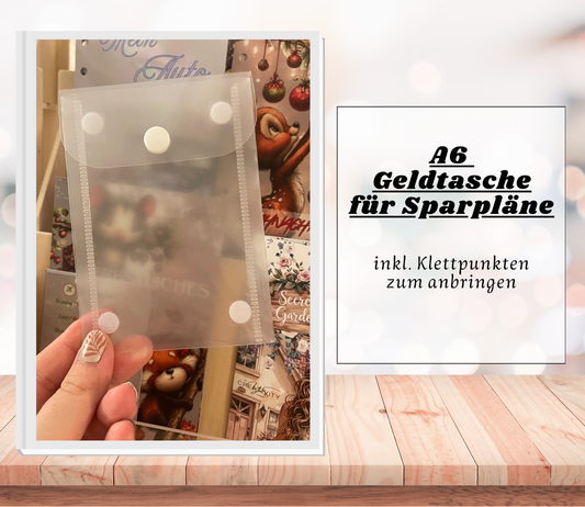 Geldumschlag für Sparpläne - A6