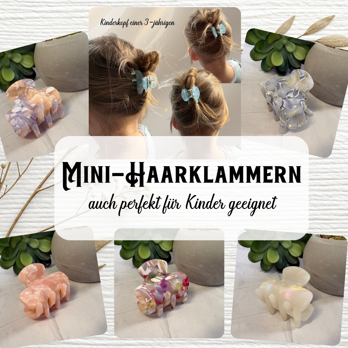 Haarklammer „Minis“