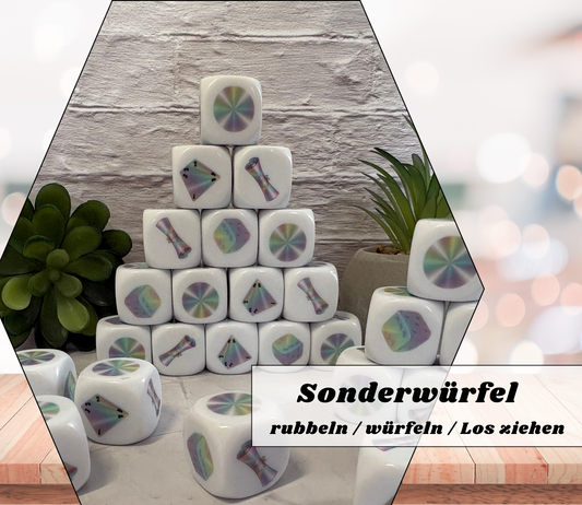 Sonderwürfel - Entscheidungshilfe (Holo-Symbole)