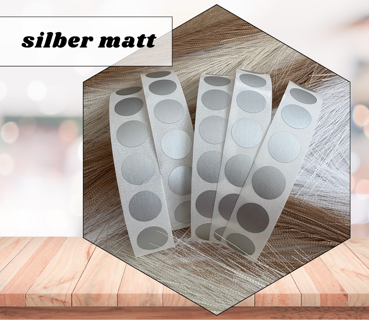 Rubbelsticker 12mm - je 35 Stück