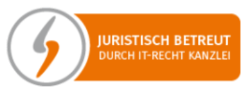 Logo für juritische Betreuung durch IT-Recht Kanzlei
