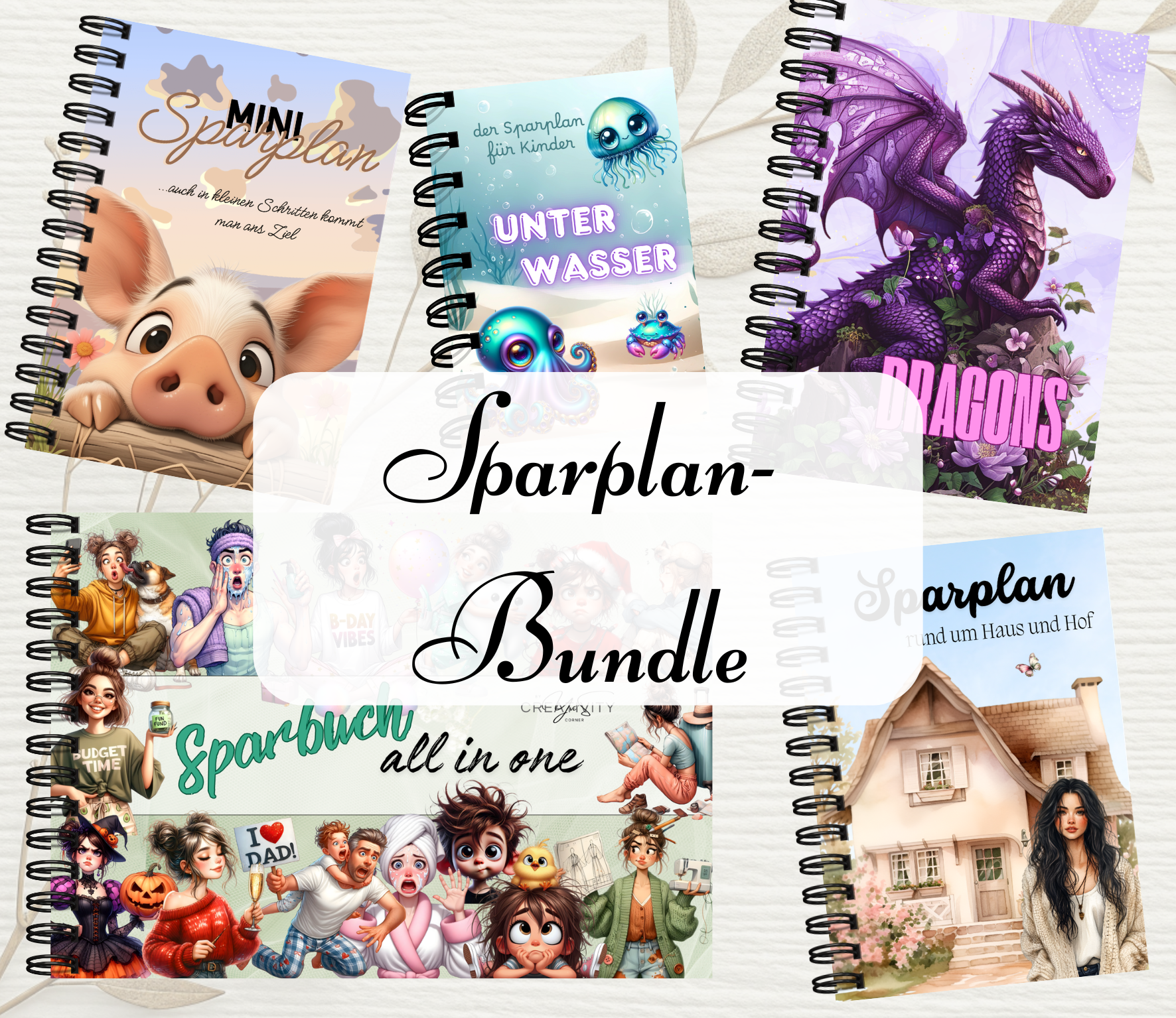 Sparplan-Bundle – Yvi'S Creativity Corner