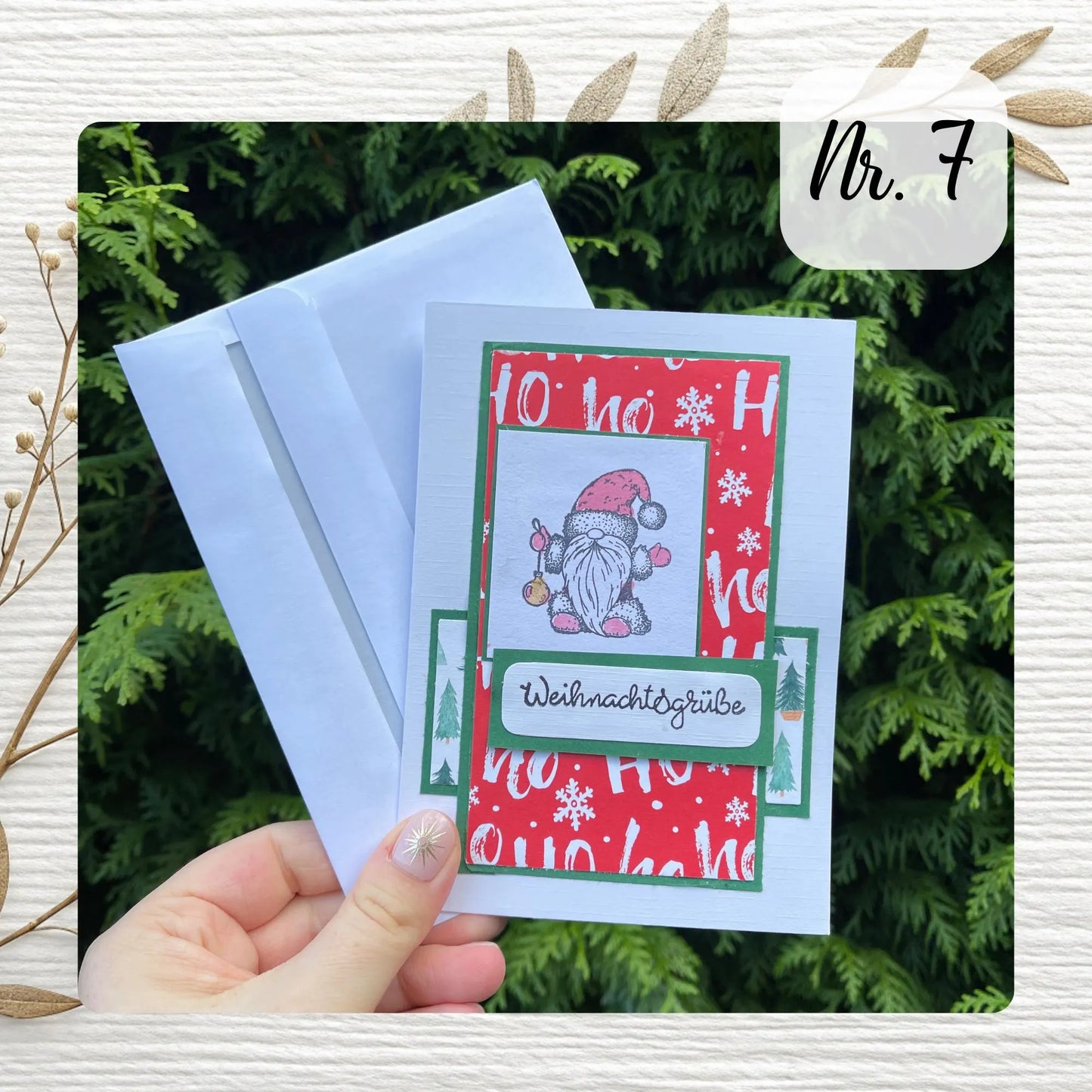 Handgemachte Grußkarten - Weihnachten